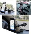 Adjustable Universal Car Phone Mount Holder Long Neck arm 360 Degree Smartphone holder (Mount-Suction).