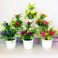 Artificial Plants Bonsai Home Decor Small Tree Pot Plants Bonsai Flowers Pots Ornaments Wediing Decoration Garden Decor.