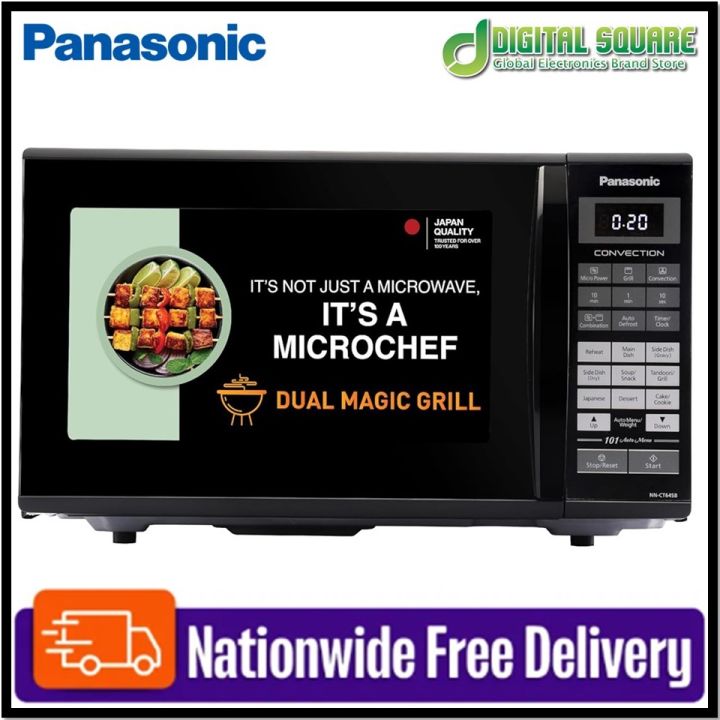 Panasonic NN-CT645B Convection & Grill Microwave Oven | 27 Liter
