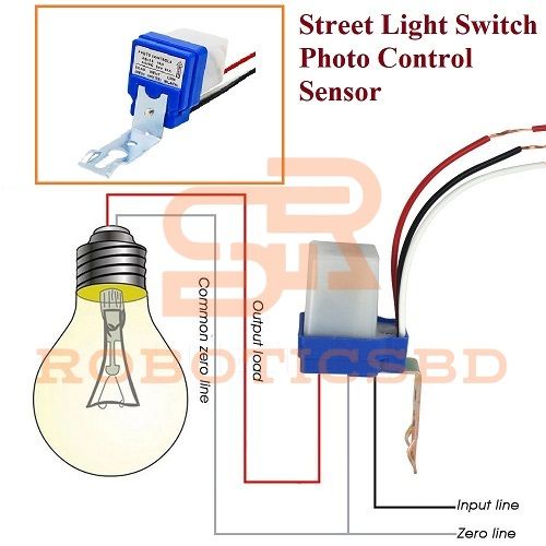 AS-10 Automatic Street Light Switch | 220V 10A Photo Control Sensor ...