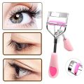 1PC Lady Professional Eyelash Curler With Comb Tweezers Curling Eyelash Clip Cosmetic Eye Beauty Tool. 