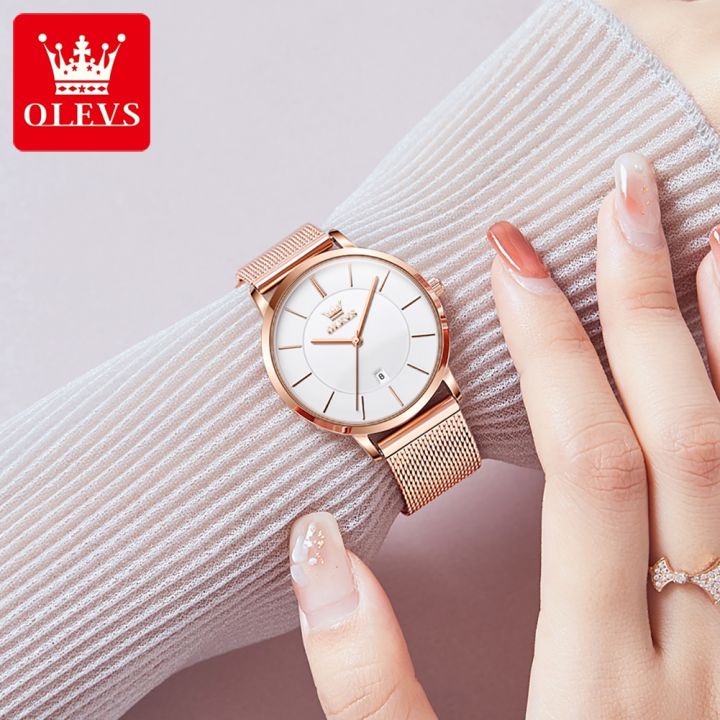 Olevs%20Ladies%20Watches%20Original%20Brand%20Waterproof%20Stainless%20Steel%20Strap%20Fashion%20Casual%20Rose%20Gold%20Quartz%20Analog%20Watch%20For%20Women%20-%20Image%207