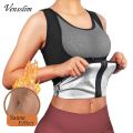 Women Waist Trainer Vest Sauna Sweat Slimming Body Shaper Zipper Thermo Compression Corset Fajas Colombianas Originales.