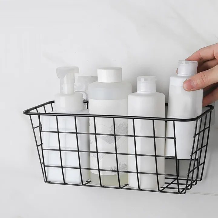 Migeet%20Iron%20Storage%20Basket%20Wall%20Mounted%20Storage%20Organizer%20Wire%20Hanging%20Basket%20Bathroom%20Shelf%20for%20Bedroom%20Bathroom%20Laundry%20Room%20-%20Image%208