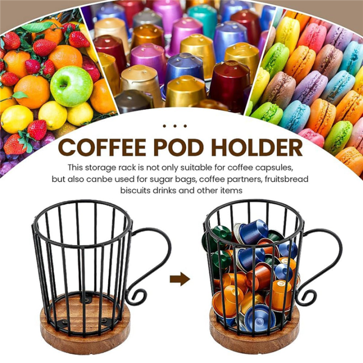 Coffee%20Pod%20Holder%20K%20Cup%20Organizer,%20K%20Cup%20Holders%20for%20Counter%20Coffee%20Pods%20Storage%20Organizer%20Coffee%20Decor%20for%20Coffee%20Bar,%20Easy%20to%20Use%20Fine%20Workmanship%20-%20Image%205