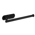 【Thriving】 Self-Adhesive Stainless Steel Tissue Holder Black Paper Towel Holders Paper Towels Rolls. 