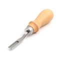 Oblique Width Edger DIY Hand Leather Carving Tool Leather Edge Bevel Tool Wide Mouth Thinning Knife Leather Edge Bevel Tool. 