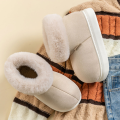 Comwarm Winter Plush Slippers For Fashion Snow Boots Women Warm Fluffy Fur Home Slipper Outdoor Antiskid Cotton Shoes. 