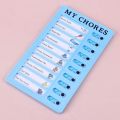 1PC Daily Task Planning Board Detachable Chores Checklist Board Wall Hanging Memo Multi Purpose Student Task Boards. 