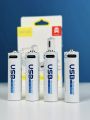AiVR USB Rechargeable Batteries 4pc – AAA/AA.