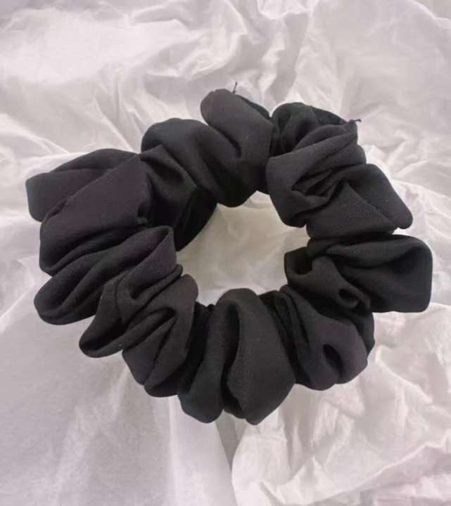 Silk%20scrunchie%20women%20elastic%20Satin%20Hair%20Bands%20big%20black%20hair%20tie%20for%20girls%20large%20hairbands%20Hair%20Accessories%20Elegant%20Retro%20Shiny%20Starry%20Dots%20Hair%20Scrunchies%20Satin%20Silk%20Hair%20Bands%20Women%20-%20Image%206