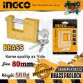পিতল PADLOCK-80MM-INGCO. 