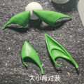 Face jewelry, antique shark makeup, shell fish scales, mermaid tear makeup, Hanfu, pearl nail art, eye makeup, patches. 