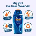 Fiama Men Refreshing Pulse Shower Gel, with skin conditioners & sea minerals for soft & refreshed skin, 250ml bottle. 