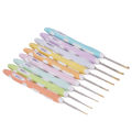 Crochet Hook, Safe Crochet Needle Slip Resistant Ergonomic for Beginner for Craft Yarn.