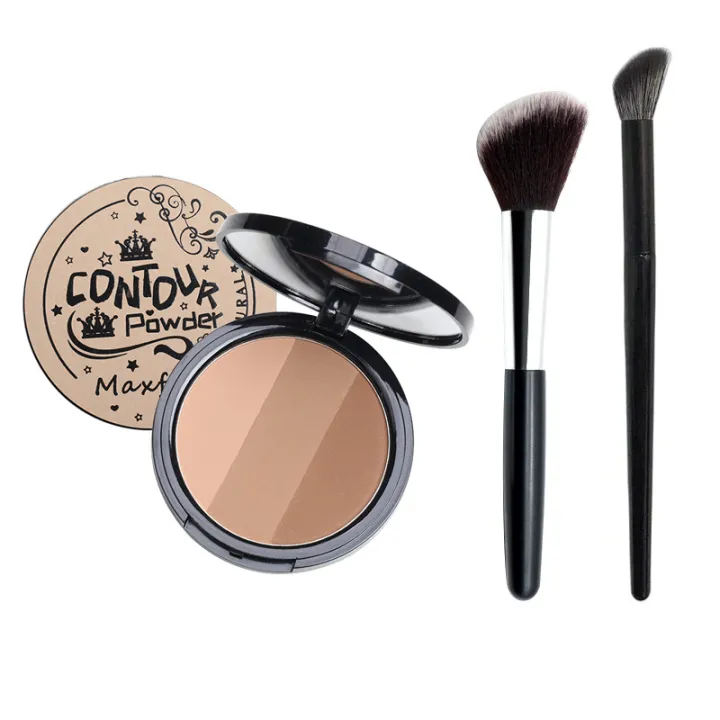 MAXFINE%20three-color%20three-dimensional%20trim%20blush%20plate%20set%20wholesale%20high-gloss%20shadow%20rouge%20powder%20delicate%20natural%20New%20-%20Image%204