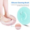 Foot Bath Massage Cushion Silicone Wash Back Massage.