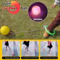Flashing Jumping Ball Fun Colorful Flashing Jump Ring Sports Toy for Kids Enhance Concentration Coordination Jumping Ball. 