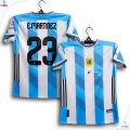 Argentina World CUP Jersey - Thai Premium Football Jersey For Men - E Martínez 23 Half Sleeve Jersey - Argentina 23 Jersey 2026. 