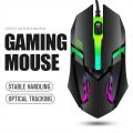 PC Power PGM105 Wired RGB Gaming Mouse (Black). 