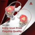 Fashions QKZ AKX 3.5mm In-ear Wired Earphones Dynamic HIFI Bass Earbuds Monitor Headphone Sport Noise Cancelling Headset. 