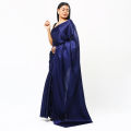 Japanese Soft Silk Saree for Women in Blue-Color - A Stunning Saree Choice - Suitable for All Season and Occasions -Perfect Casual Wear. 