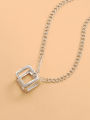 Fashion New Necklace Men Punk Trendy Simple Stainless Steel Jewellery Gift. 