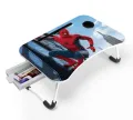 " Multi-function and Removable Stand Folding Computer Laptop Desk Small Bed Desk Simple Dormitory Lazy Table Bed with Laptop Table with Holder Slot Portable Table Stand for Laptop.