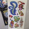 Tattoos Special Design Temporary Tattoos Body Art Sticker combo 2pcs. 