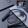 NAMUNY 100 Hours Bluetooth Earphones Stereo Wireless Bluetooth Headphones Neckband Noise Cancelling Sports Running Headset,S650.