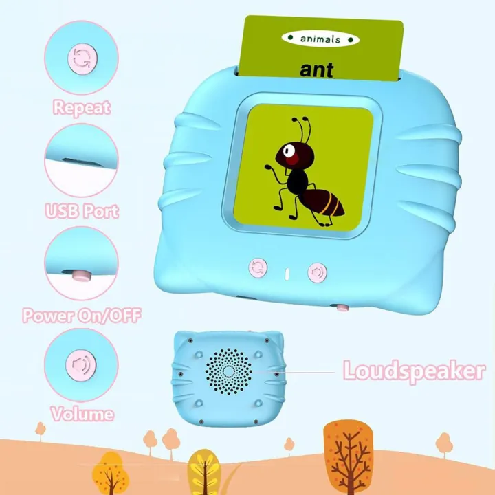 Kid%20Early%20Education%20Learning%20Reading%20Machine%20With%20Fresh%20Cards%20To%20Study%20English%20For%201-3year%20Children%20Gift%20Audible%20Flash%20Cards%20-%20Image%204