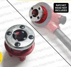 Pipe Die Head 1-1/2"(one and half inch) Red For PVC/PPR/GI pipe Thread Cutter