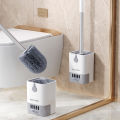 Good helper toilet brush household no dead angle 2023 new wall-mounted toilet brush bathroom washing brush Lei Feng.