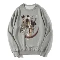 Enviroment casual soul eater Maka Albarn Black Star hoodie anime men hoodie unisex oversize sweater streetwear Harajuku. 