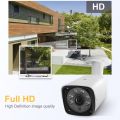 633W / A 3.6mm Lens 1500 TVL CCTV DVR Surveillance System IP66 Weatherproof Indoor Security Bullet Camera with 6 LED Array, Support Night Vision.