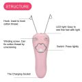 Electric Cotton Thread Epilator Lady Facial Body Hair Remover Rechargeable Pull Surface Device Removal Tool Face Depilador. 