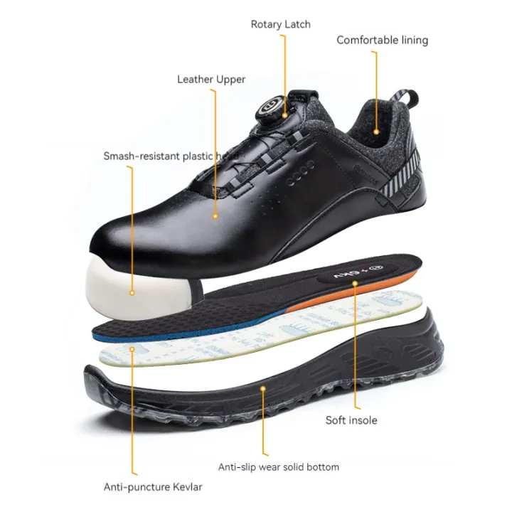 Insulation%206KV%20Black%20Leather%20Work%20Safety%20Shoes%20For%20Men%20Anti%20Smashing%20Steel%20Toe%20Cap%20Boots%20Non-slip%20Indestructible%20Male%20Footwear%20BunnyGarden%20-%20Image%203