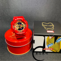 (Ready Stock) G-Shock x Iron Man Men Watch Digital Sport Watch LED Display Water Resistant Shockproof and Waterproof World Time LED Auto Light Sports Square Wrist Watches GA-110IRONMAN-4PR.