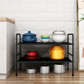 Kitchen Rack Extendible Under Sink Storage Rack Cooker Pot Pan Holder Cabinet Organizer Kitchen Organizer.