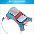 Outdoor Bicycle Bag Water Bag Climbing Running Riding Backpack-Black.