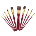 Mont marte water color Brush set with wallet - 11 pcs brush and wallet.