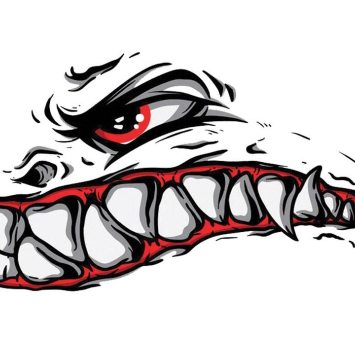 Oil Tank sticker for bike - Snake