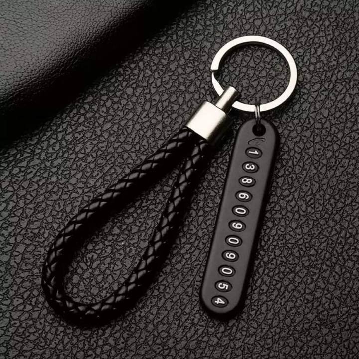 Rings%20Key%20Chains%20Phone%20Number%20Bicycle%20Car%20Auto%20Motor%20Cycle%20Key%20Ring%20Anti-Lost%20Number%20Plate%20Mobile%20Number%20-%20Image%204