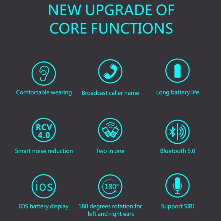 F910%20Bluetooth%205.0%20Hanging%20Ear%20Style%20Dual%20Mic%20Noise%20Cancelling%20Bluetooth%20Earphone(Black)%20-%20Image%203