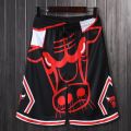2022 New American Basketball Pants Warriors Raptors Sports Training Men's Loose Oversized Sports Shorts Basketball Pants M-5xl. 