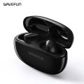 Wavefun Rock Wireless Earphones BT5.3 Headphones Super Bass Earbuds Music Gaming Dual Mode Quick Charging Headset. 