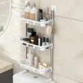 3 layer Multifunctional kitchen & Bathroom Wall Storage Organizer Rack. 