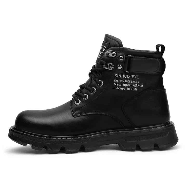 Men's%20shoes%20spring%202024%20new%20high-top%20martin%20boots%20black%20biker%20tide%20shoes%20versatile%20non-slip%20wear-resistant%20fashion%20boots%20men%20-%20Image%205