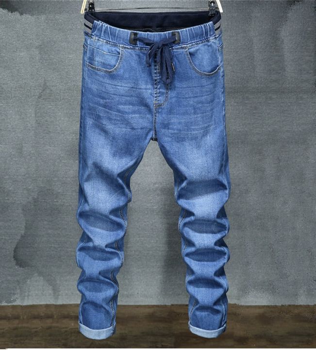 Men%20Extra%20Large%20Size%2032-50%20Stretch%20Waist%20High%20Elastic%20Jeans%20Designer%20Drawstring%20Straight%20Denim%20Pants%20Mens%20Casual%20Plus%20Size%207XL%20-%20Image%207