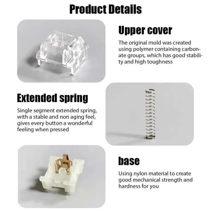 GGBOY%20Kang%20White%20V3%20Switches%20Mechanical%20Keyboard%20Linear%20Switch%203%20Pin%20Custom%20Cherry%20RGB%20SMD%20Gaming%20Compatible%20Hot%20Swap%20MX%20Switch%20-%20Image%203